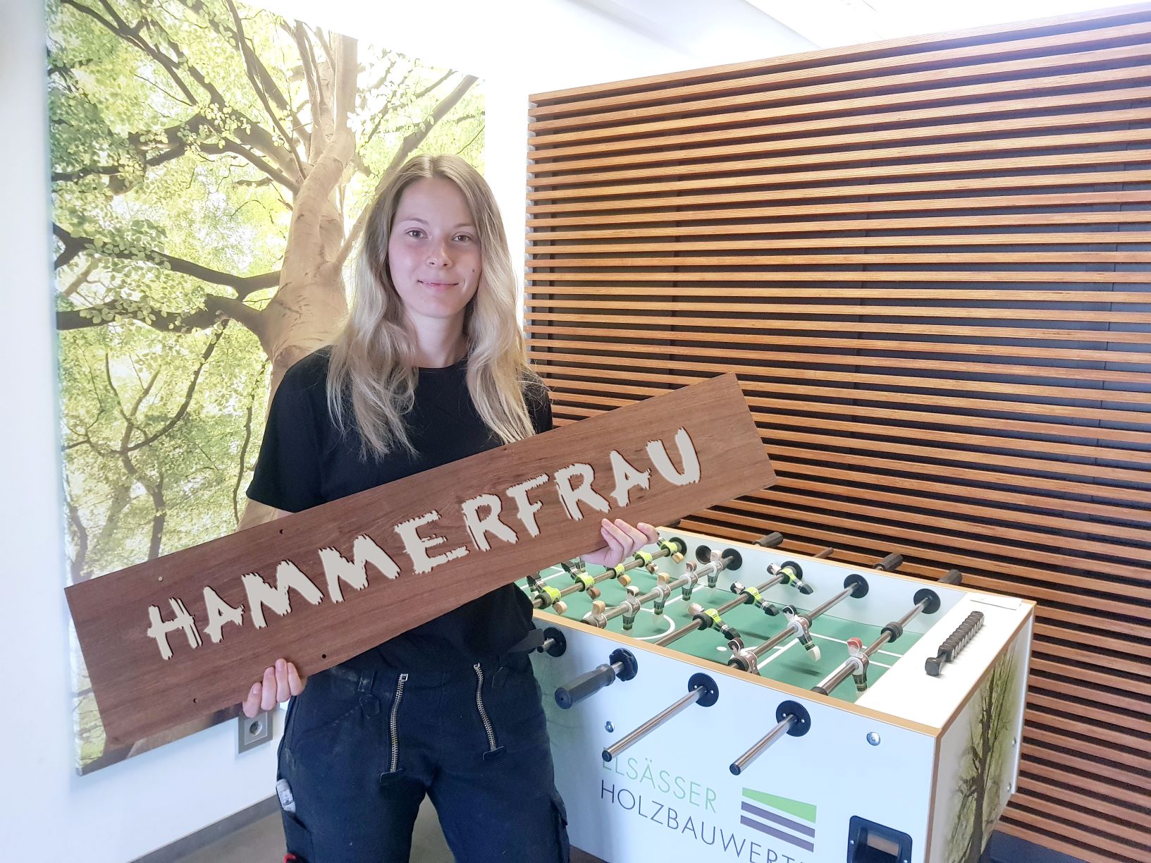 Hanna Scheurer, Hammerfrau