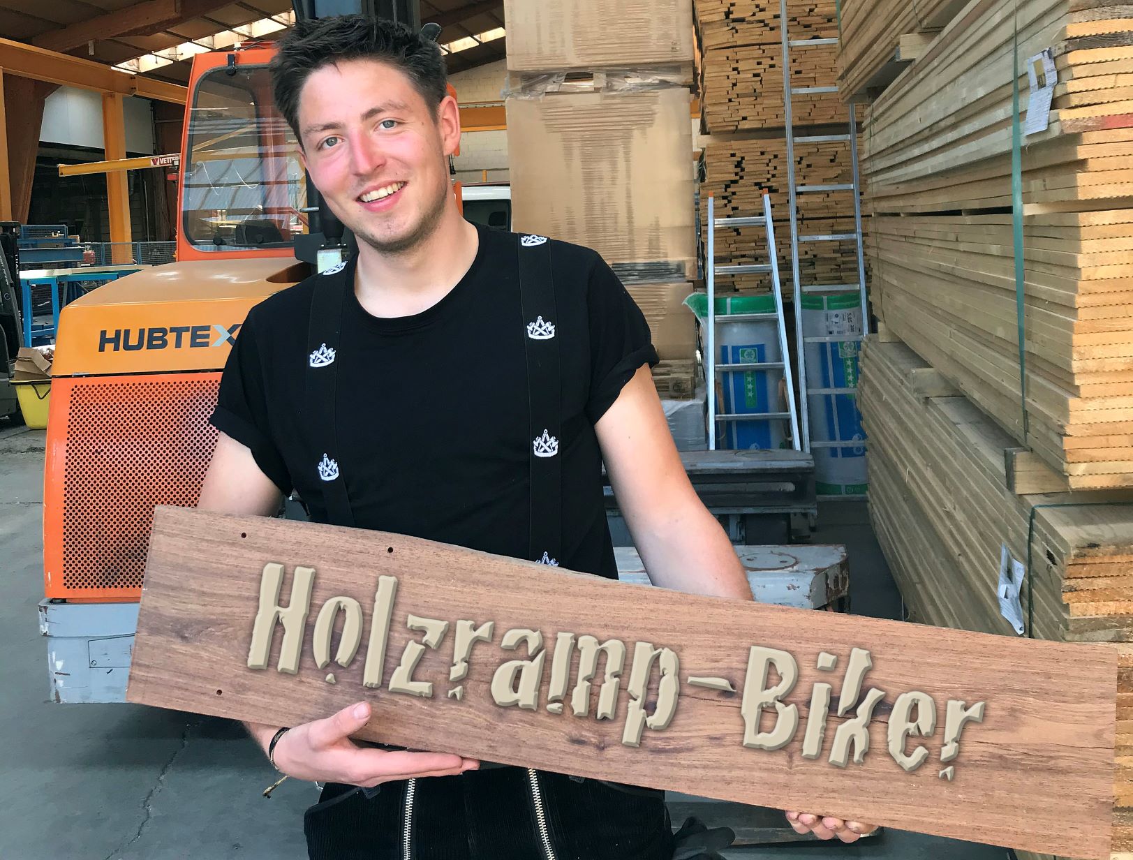 Arthur Krenkel, Holzramp-Biker